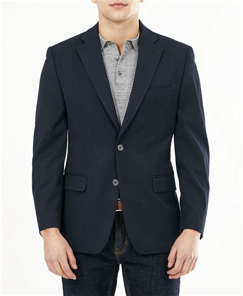 michael kors men's stretch performance blazer|Michael Kors men's winter coats.